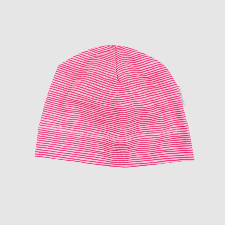 Beanie-ComfyStyle Stripes-Pink
