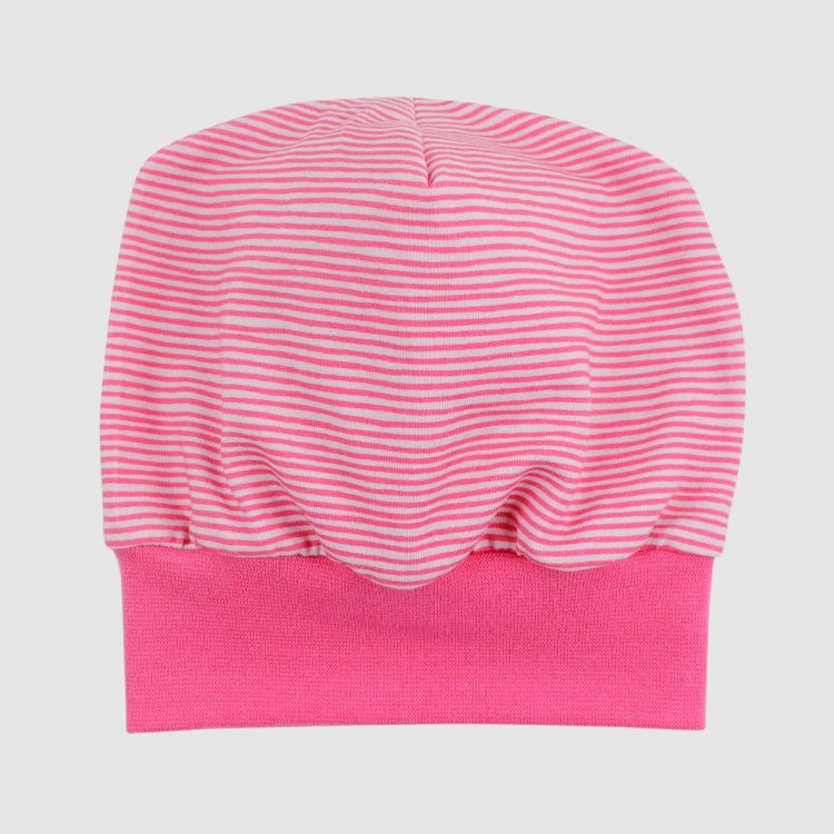 Beanie Stripes-Pink