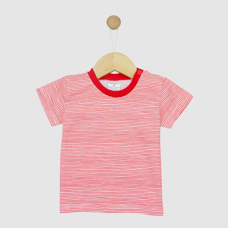 T-Shirt Stripes-RedWhite