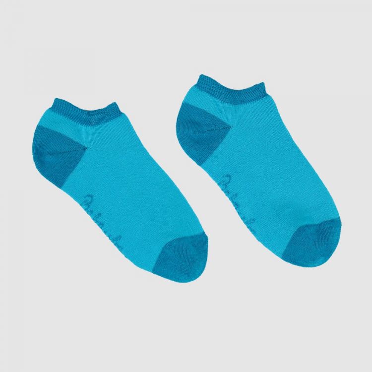Uni-Sneaker-SockiSocks Türkisblau
