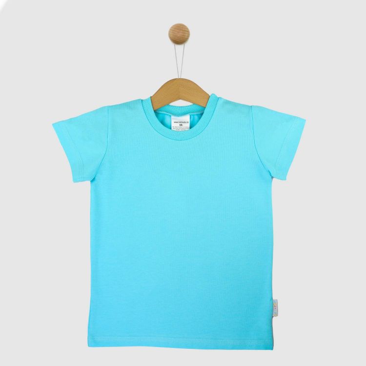 Uni-T-Shirt Babyblau