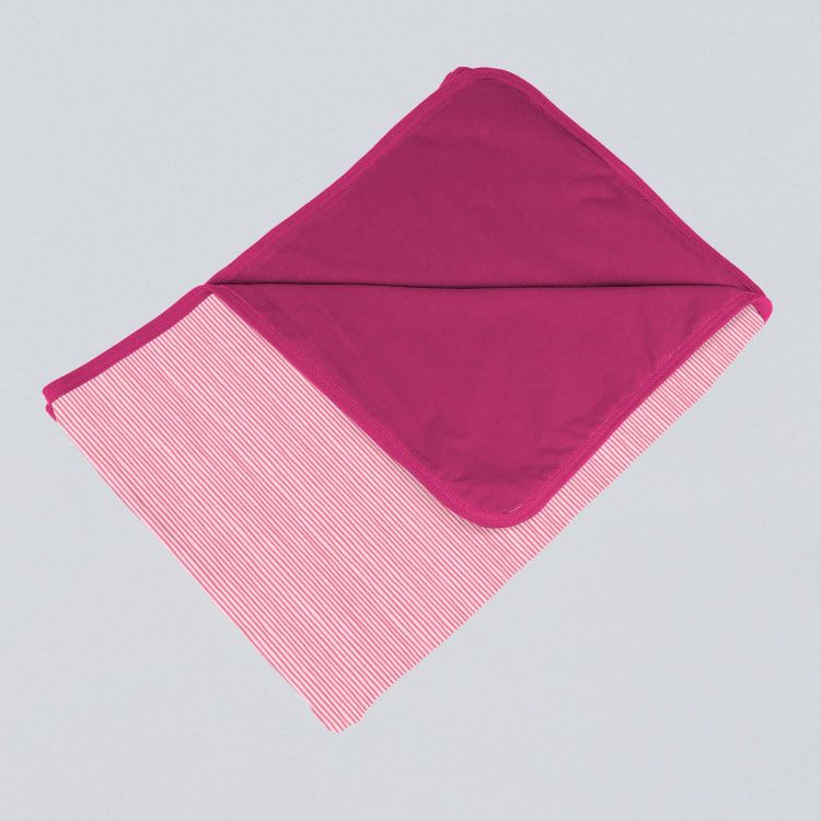 Jerseydecke Regular Stripes-Pink