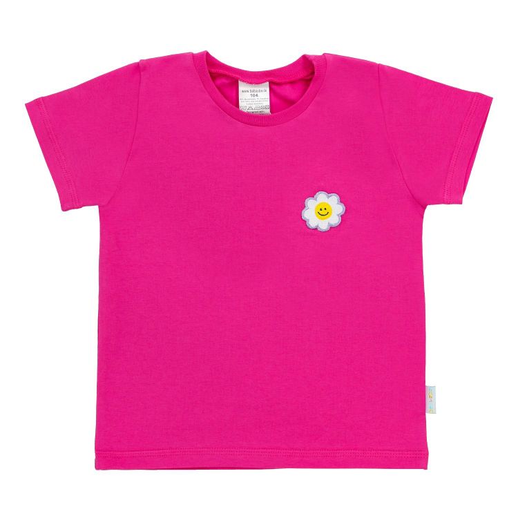 Uni-T-Shirt-Patch PeaceAndLove-Flower