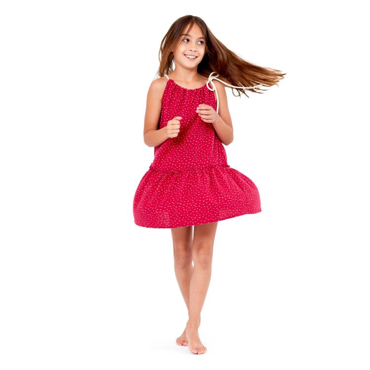 Holiday-Dress PinkDots