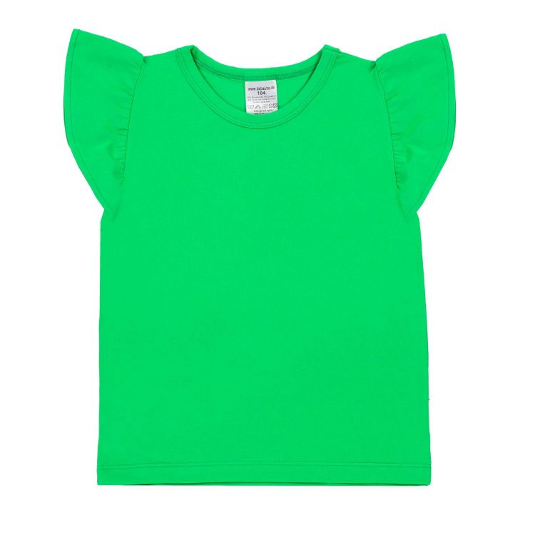 Uni-VolantShirt Grasgrün