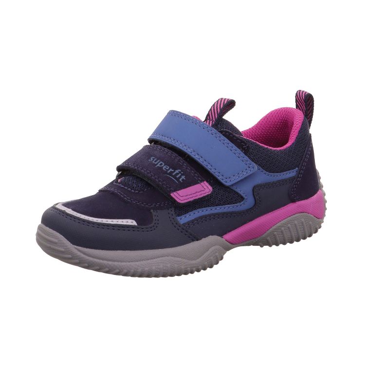 Superfit Sneaker Storm Blau/Pink