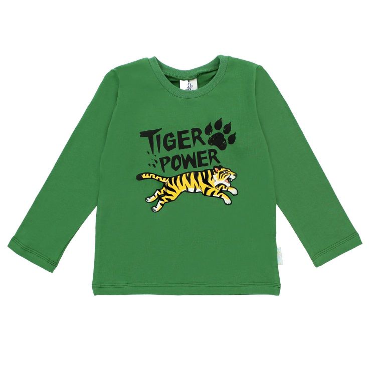 Langarm-Motiv-Shirt TigerPower
