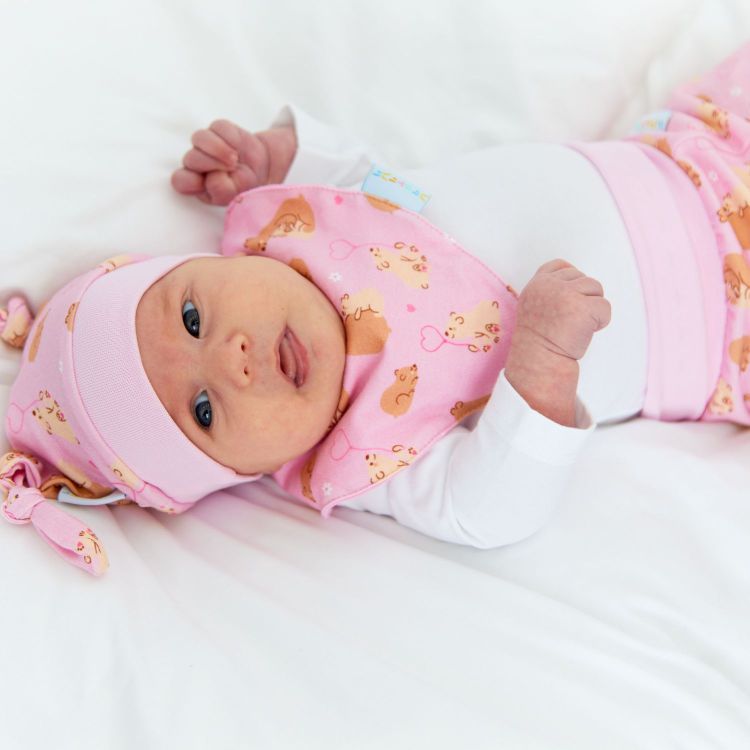 Newborn Set „Baby's first Outfit“ 4-teilig BabyBear-Rose