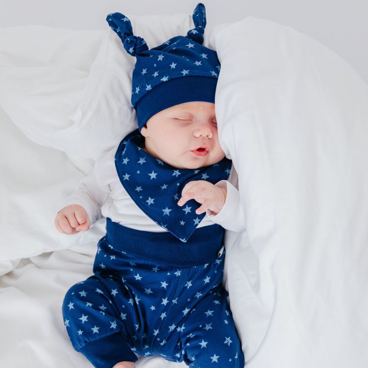 Newborn Set „Baby's first Outfit“ 4-teilig NightSky-Blue