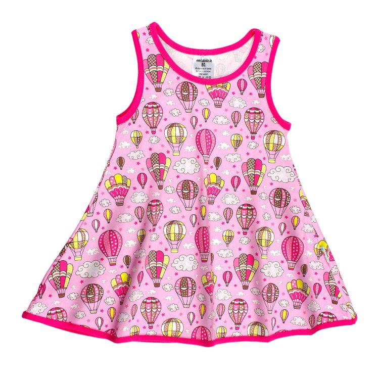 LittleMissSunshine-Dress MontgolfiereBalloons-Pink