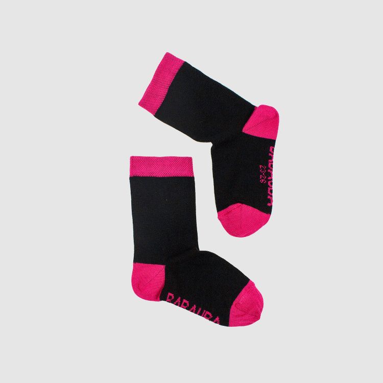 Uni-SockiSocks Schwarz-Pink