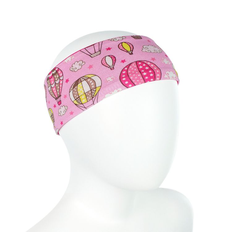 Stirnband MontgolfiereBalloons-Pink