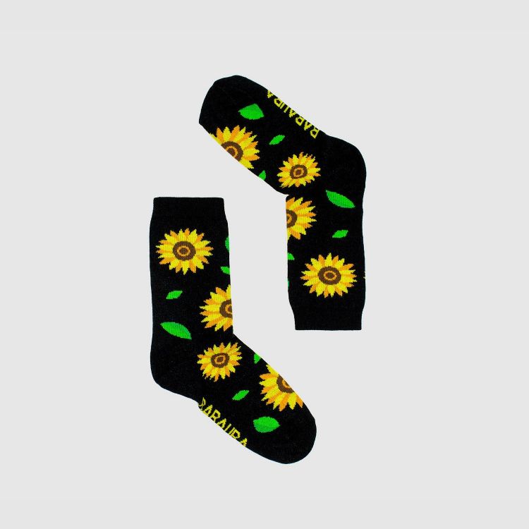 SockiSocks Sunflowers-Green 23-26