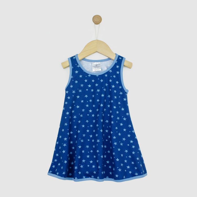 LittleMissSunshine-Dress NightSky-Blue