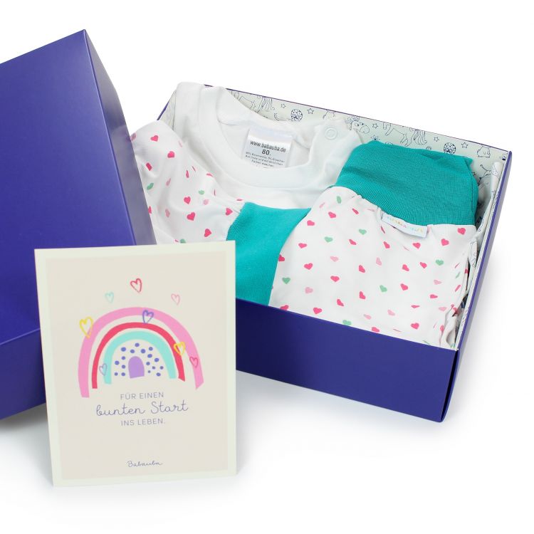 Newborn Set „Baby's first Outfit“ 3-teilig TinyHearts