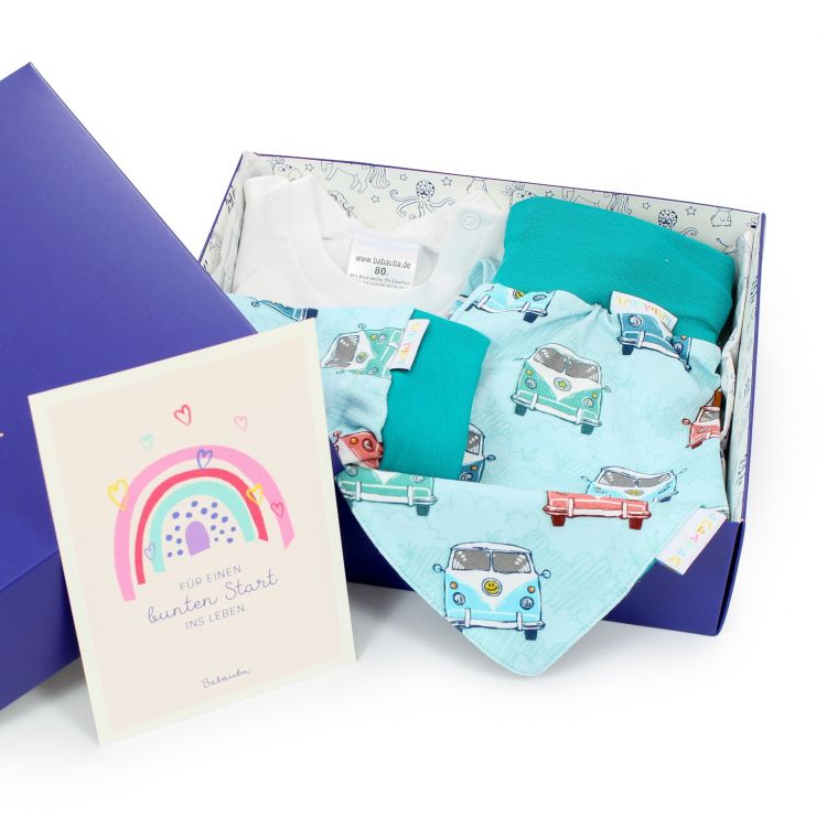 Newborn Set „Baby's first Outfit“ 4-teilig HippiesOnTheRoad
