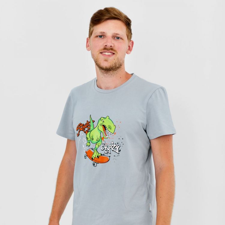 Man-Motiv-T-Shirt SkaterRex
