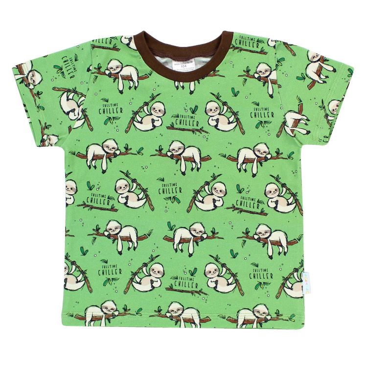 T-Shirt FulltimeChiller-Olivgrün